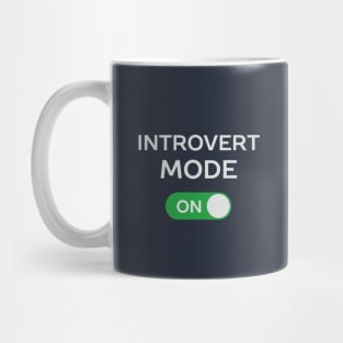 Funny Introvert Humor T-Shirt Mug